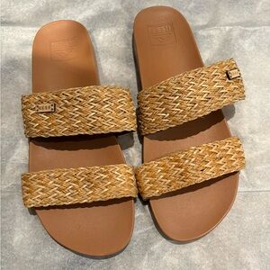 Reef Cushion Vista Braid Natural Sandals
